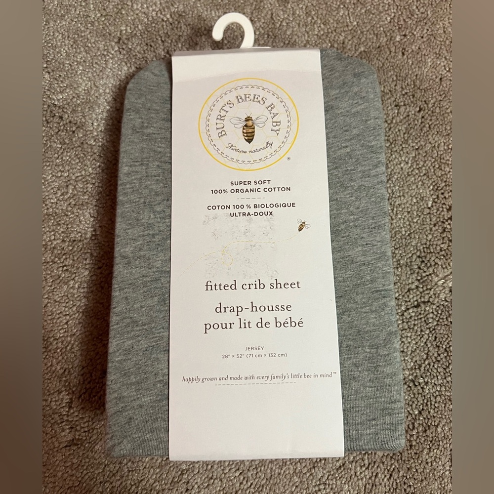 Burt’s Bees crib sheet